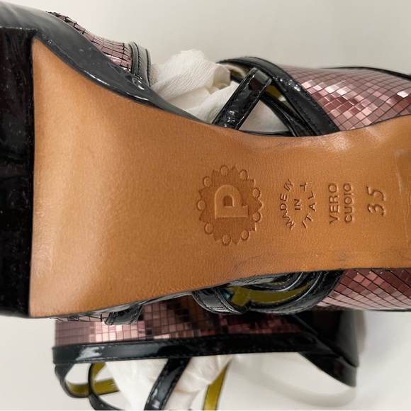 SOLD NWOT High heel sandals Made in Italy - Picture 4 of 10